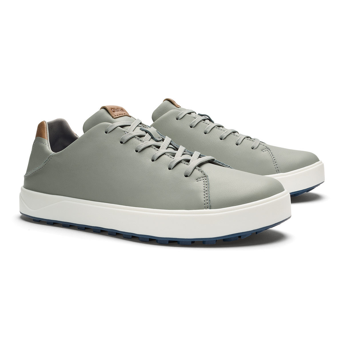OluKai Men|New Arrivals | Wai‘alae - Grey Fog / Tan