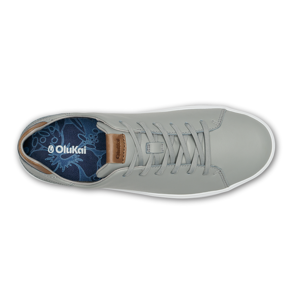 OluKai Men|New Arrivals | Wai‘alae - Grey Fog / Tan