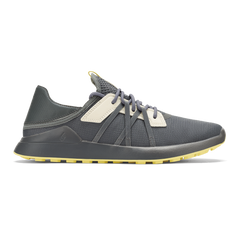 OluKai Men | Manele Men’s Breathable Golf Shoes - Rock / Flower