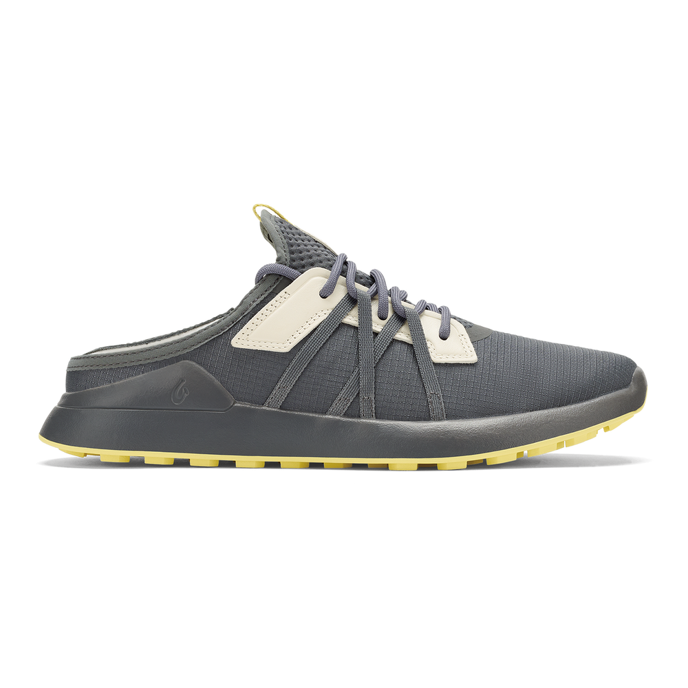 OluKai Men | Manele Men’s Breathable Golf Shoes - Rock / Flower