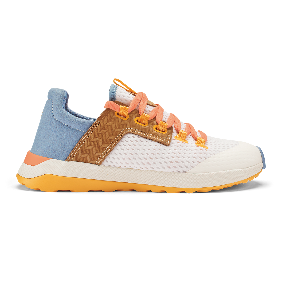 OluKai Women | Wailuku Women’s Athletic Shoes - Bright White / Sea Ice
