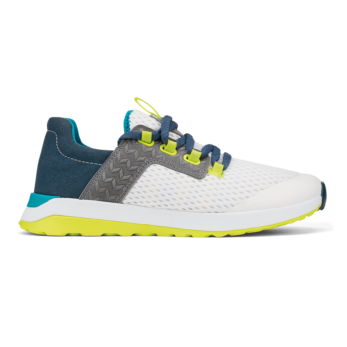 OluKai Women | Wailuku Women’s Athletic Shoes - Bright White / Lagoon