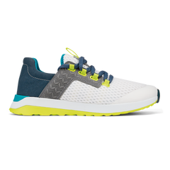OluKai Women | Wailuku Women’s Athletic Shoes - Bright White / Lagoon