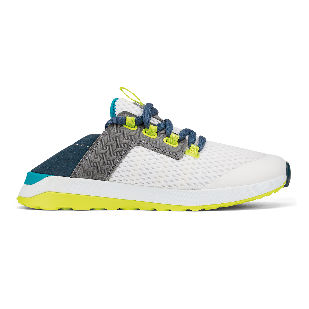 OluKai Women | Wailuku Women’s Athletic Shoes - Bright White / Lagoon