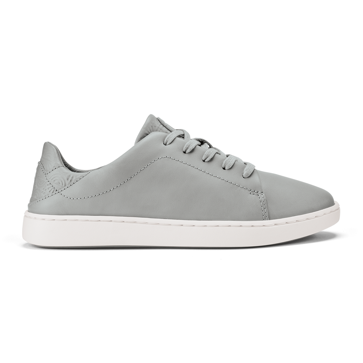 OluKai Women | Pehuea Lī ‘Ili Women's Leather Sneakers - Ash