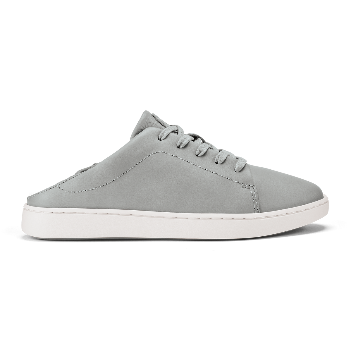 OluKai Women | Pehuea Lī ‘Ili Women's Leather Sneakers - Ash