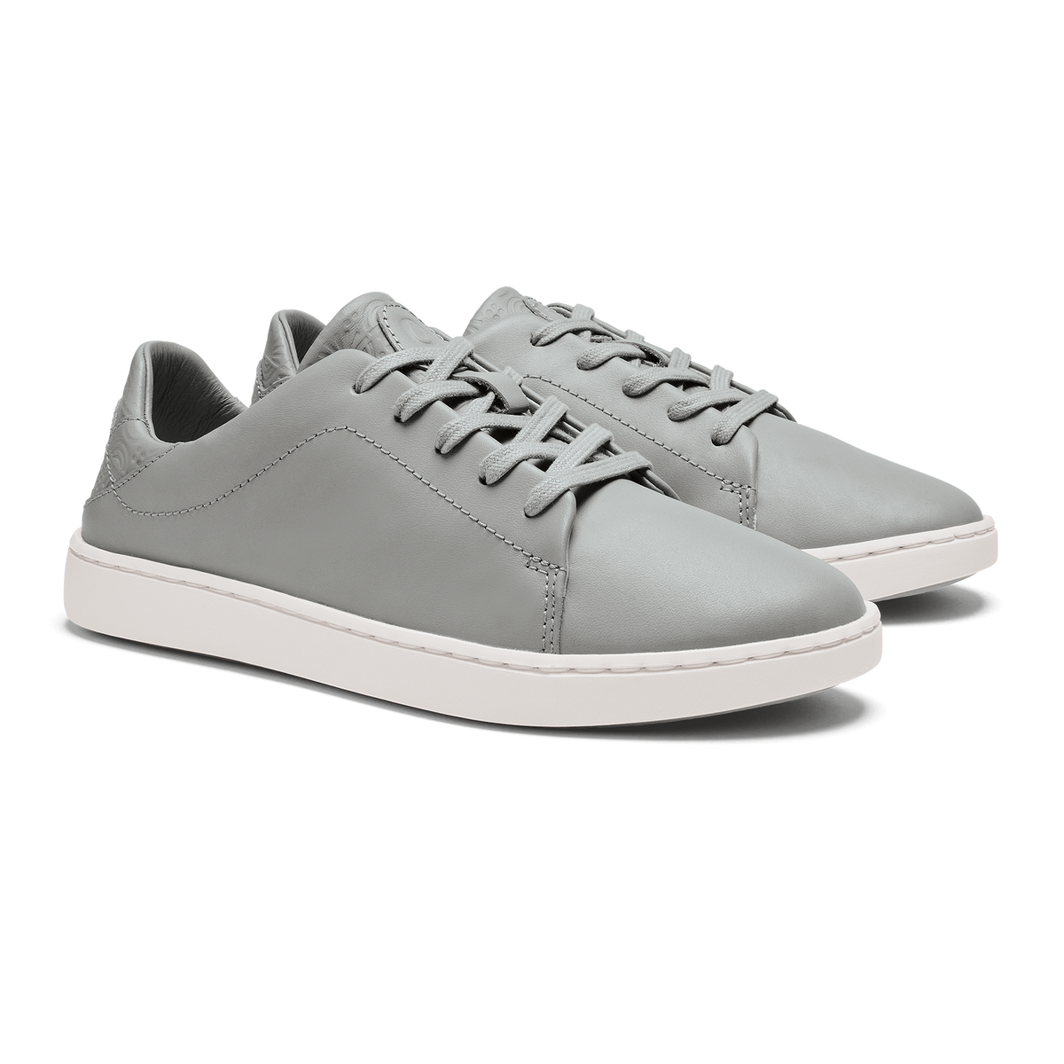 OluKai Women | Pehuea Lī ‘Ili Women's Leather Sneakers - Ash