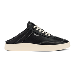 OluKai Women | Hā‘upu Women’s Leather Sneakers - Onyx