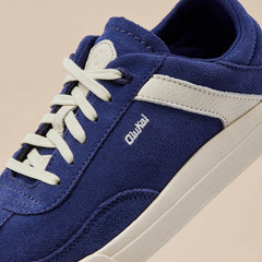 OluKai Women | Hā‘upu Women’s Leather Sneakers - Navy / Off White