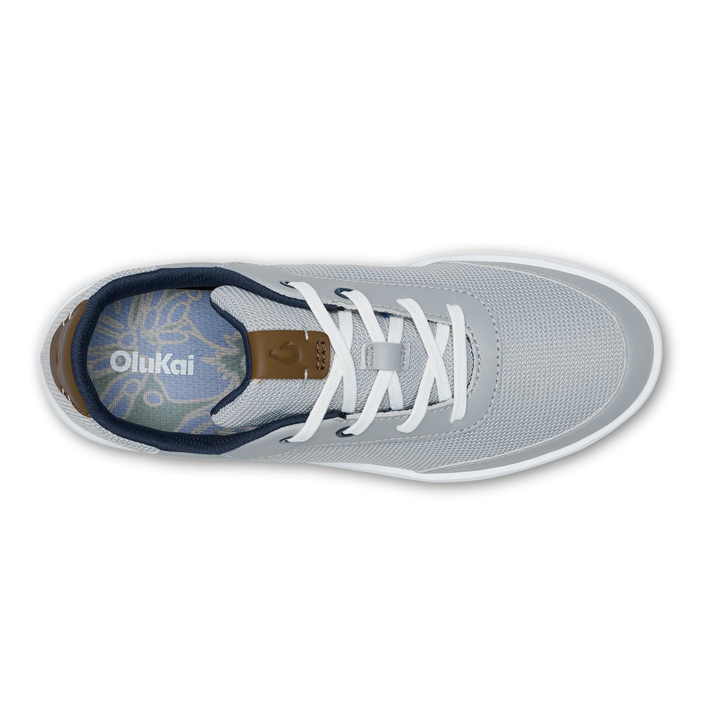 OluKai Women|New Arrivals | Kiahuna - Cloud Grey / Tan