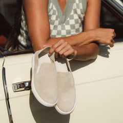 OluKai Women | Pehuea Luxe Women’s Suede Shoes - Tapa