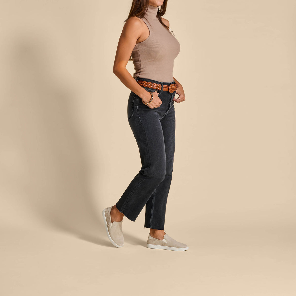 OluKai Women | Pehuea Luxe Women’s Suede Shoes - Tapa