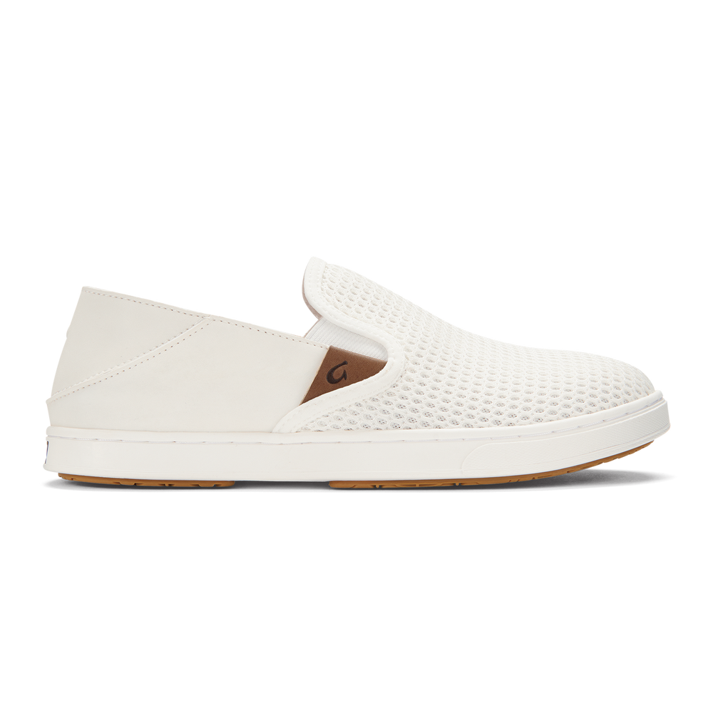 OluKai Women | Pehuea Women's Breathable Slip-On Sneakers - Bright White
