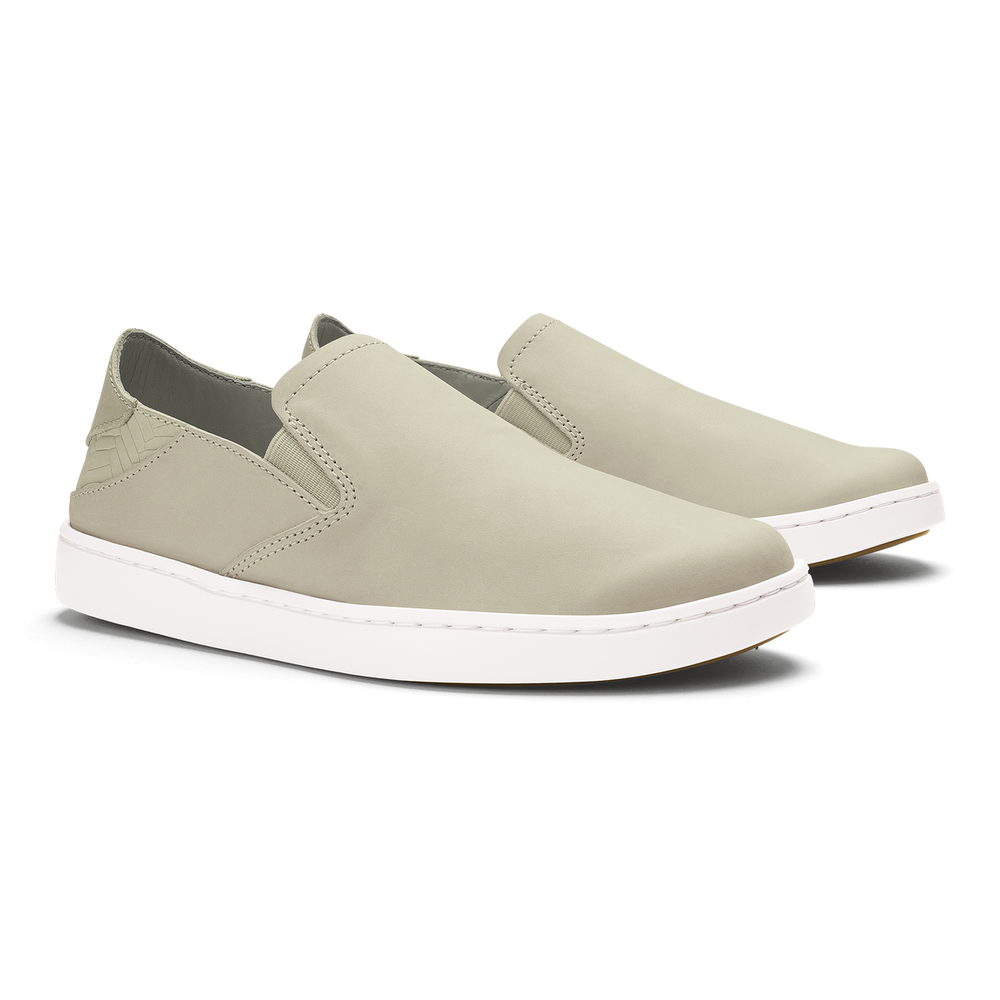 OluKai Women|New Arrivals | Pehuea Leather - Tapa / Ecru