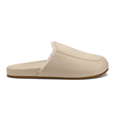 OluKai Women | Kōnea Women’s Leather Slipper Mules - Bone