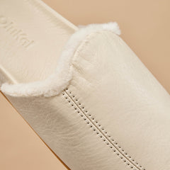 OluKai Women | Kōnea Women’s Leather Slipper Mules - Bone