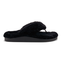 OluKai Women | Kīpe'a Heu Women‘s Flip Flop Slippers - Black