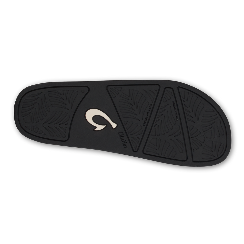 OluKai Women | Kīpe'a Heu Women‘s Flip Flop Slippers - Black