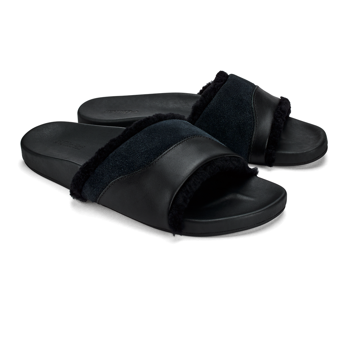 OluKai Women | Hō‘ala Slide Women’s Slide Slipper Sandals - Black