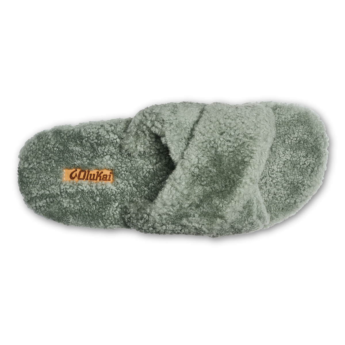OluKai Women | Hila Heu Women’s Slide Slipper Sandals - Muted Green