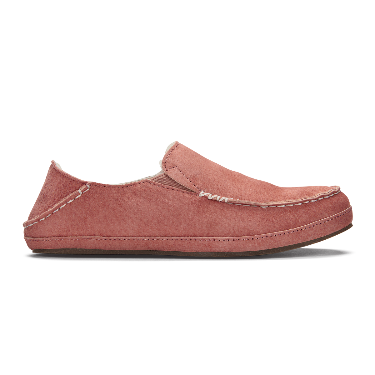OluKai Women | Nohea Women's Leather Slippers - Cedarwood