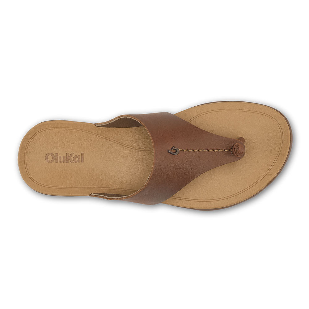 OluKai Women|New Arrivals | Hoʻopio Mele - Toffee / Warm Sand