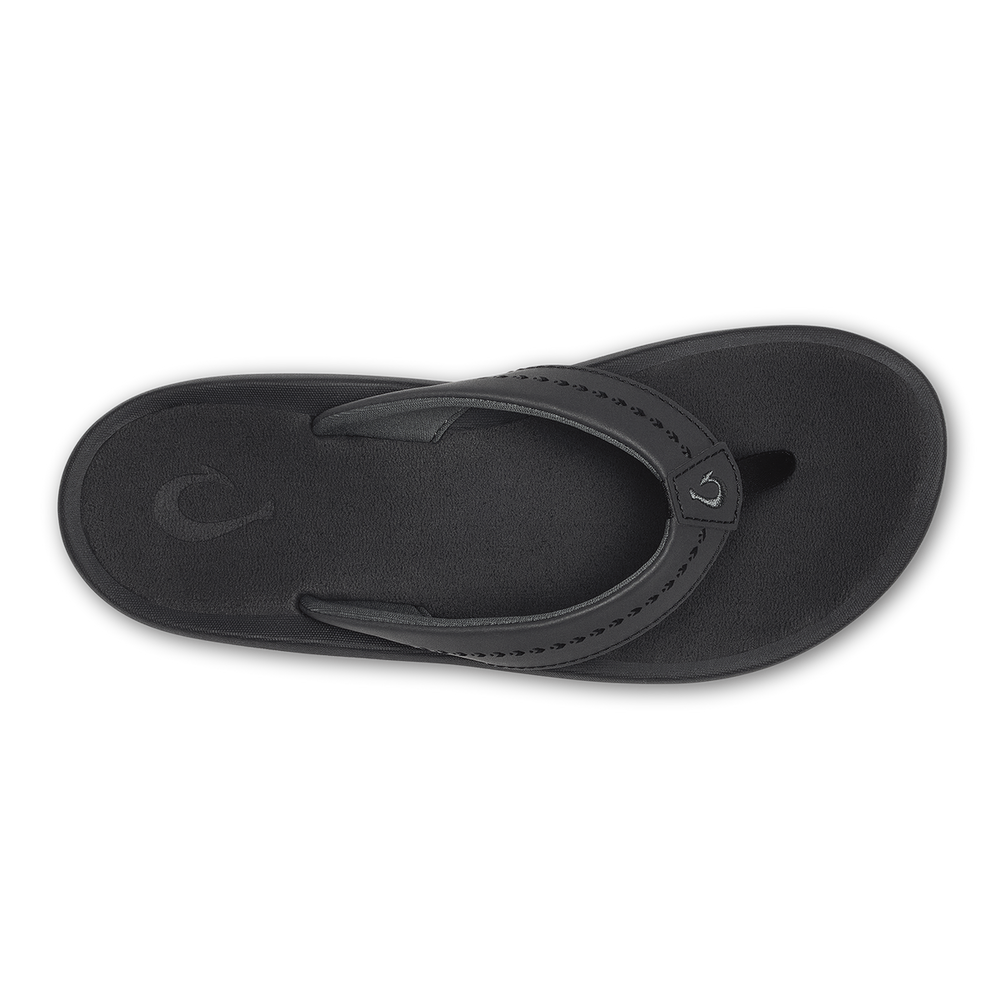 OluKai Women|New Arrivals | Ulele - Black / Black