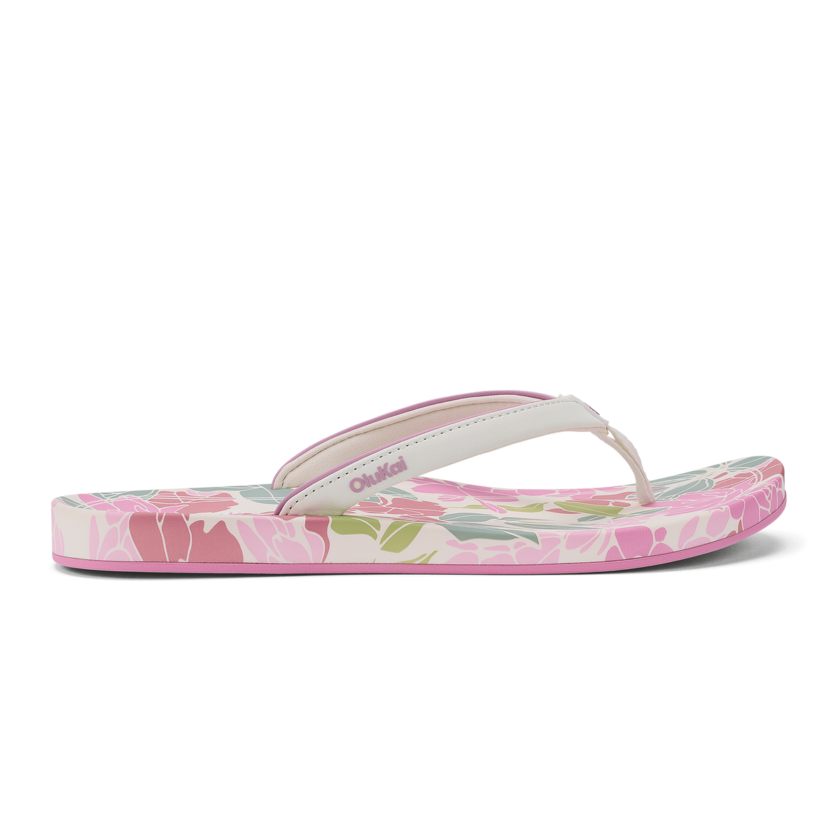 OluKai Women | ‘Uiki Women’s Everyday Beach Sandals - White Sand / Pa‘i