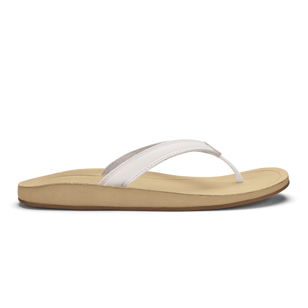 OluKai Women|New Arrivals | Southshore - Bright White / Warm Sand