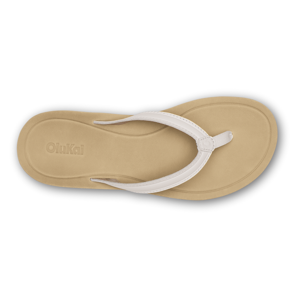 OluKai Women|New Arrivals | Southshore - Bright White / Warm Sand