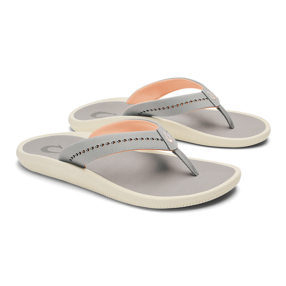 OluKai Women|New Arrivals | Ulele - Ash / Ash