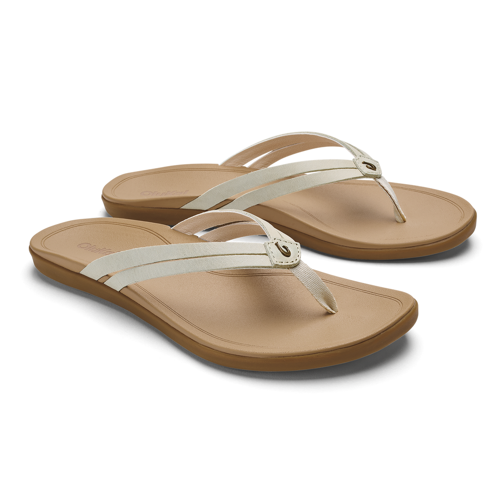 OluKai Women|New Arrivals | Ho'opio Hui - Tapa / Warm Sand
