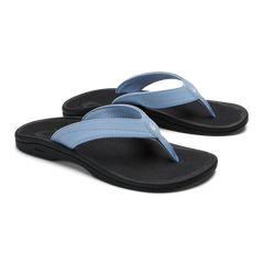 OluKai Women|New Arrivals | ‘Ohana - Ocean Fog / Black