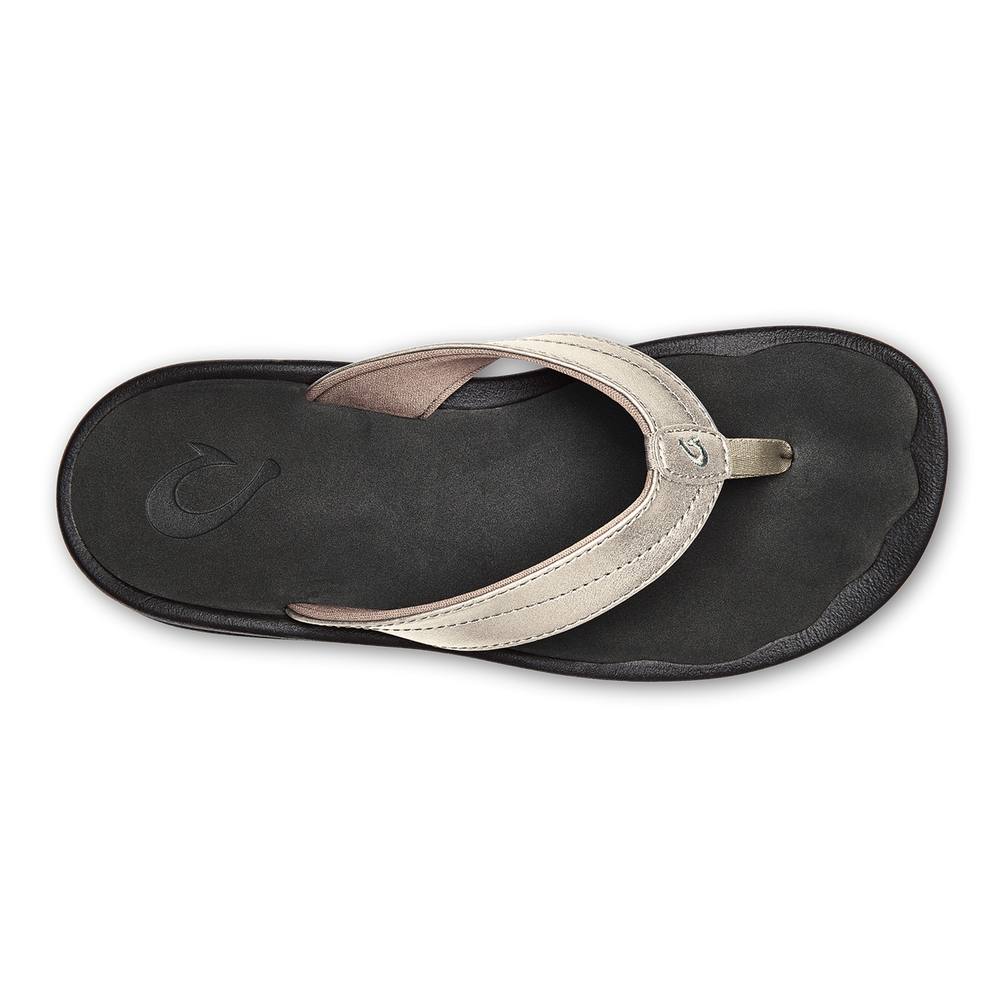 OluKai Women | OluKai ‘Ohana - Bubbly / Black | Women's Beach Sandals