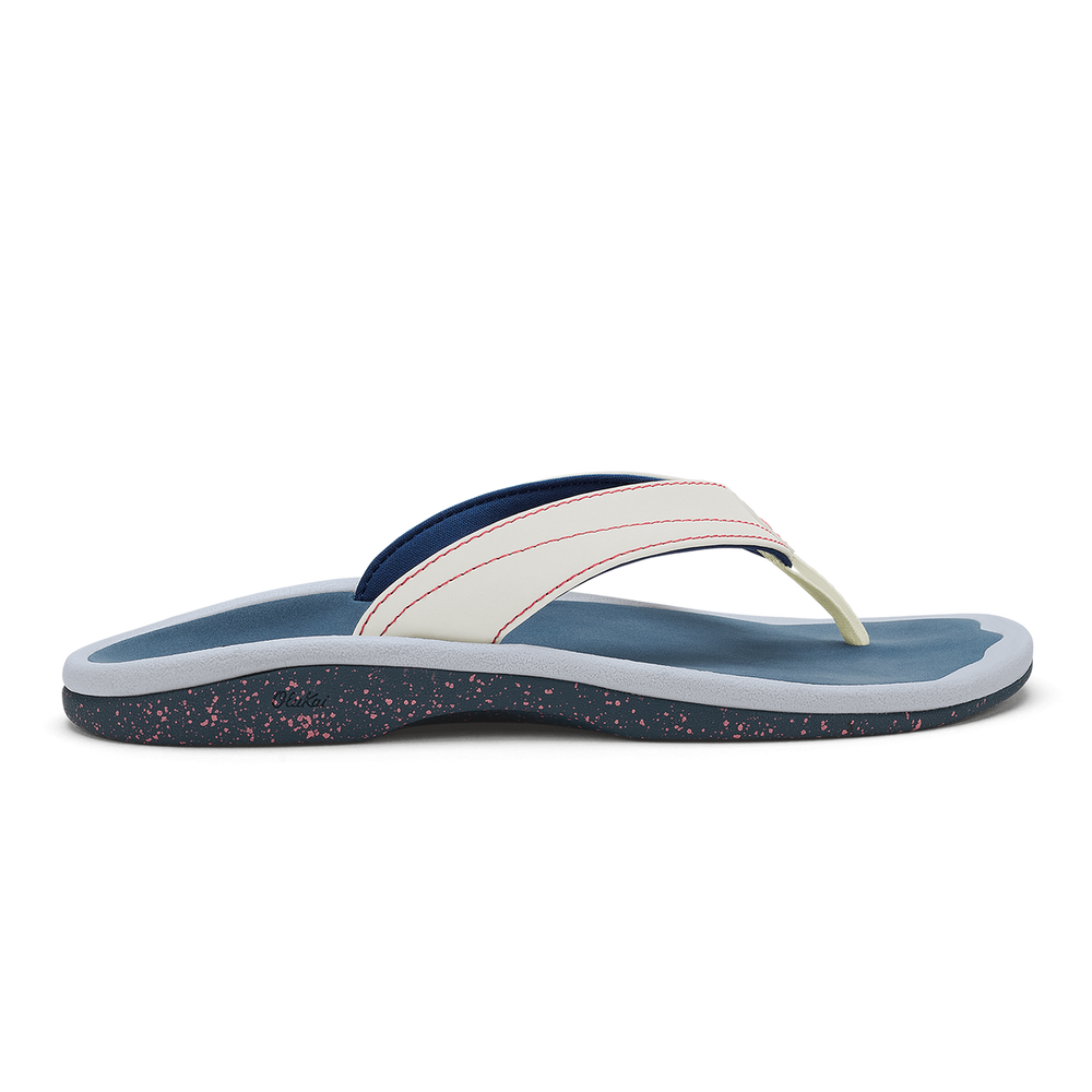 OluKai Women | ‘Ohana - Bright White / Ocean Blue