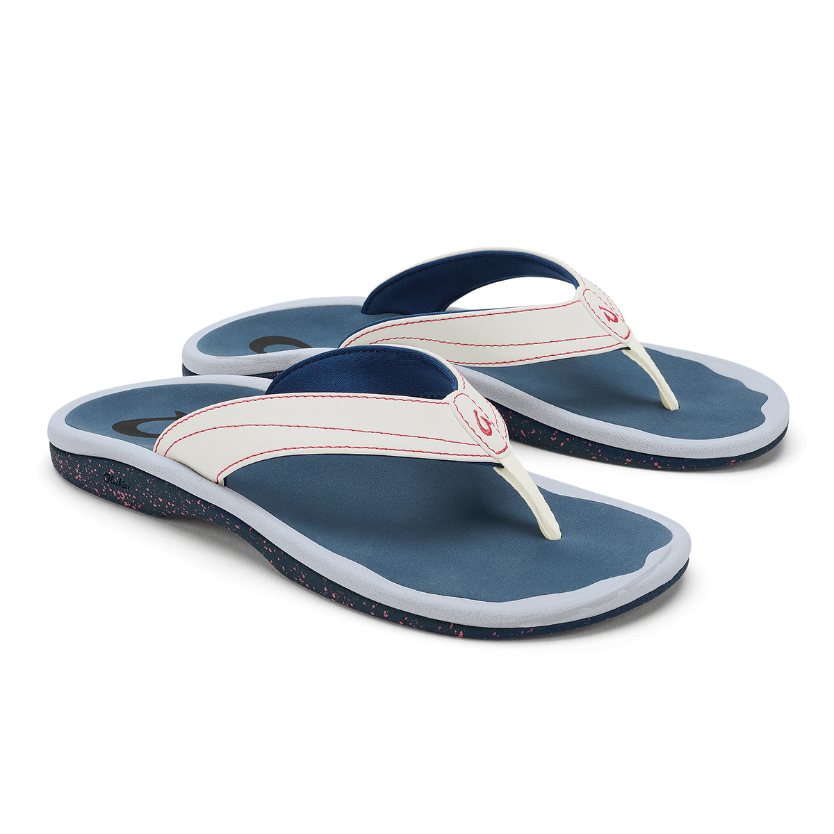 OluKai Women | ‘Ohana - Bright White / Ocean Blue