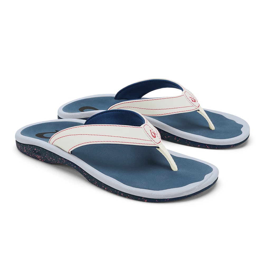 OluKai Women | ‘Ohana - Bright White / Ocean Blue