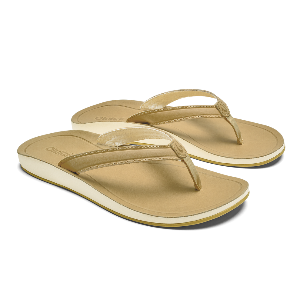 OluKai Women | Southshore Women’s Waterproof Leather Sandals - Toasted Coconut
