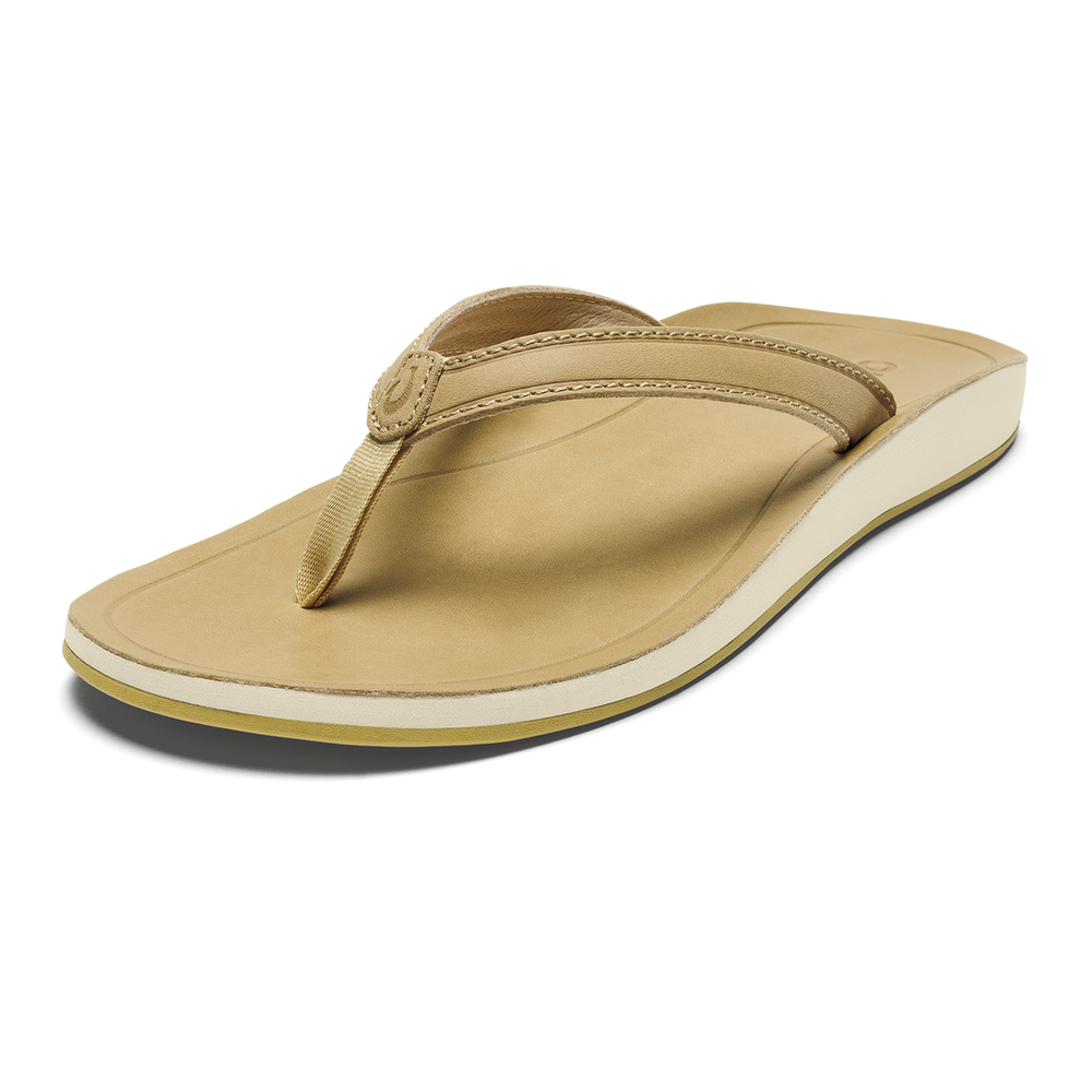 OluKai Women | Southshore Women’s Waterproof Leather Sandals - Toasted Coconut