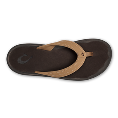 OluKai Women | ‘Ohana Women's Beach Sandals - Almond / Dark Java