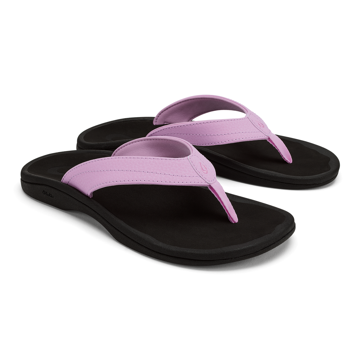 OluKai Women | ‘Ohana Women's Beach Sandals - Paradise Pink / Lava Rock
