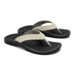 OluKai Women|New Arrivals | ‘Ohana - Ecru / Black