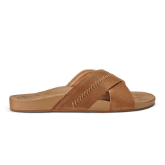 OluKai Women | Kipe‘a ‘Olu Women‘s Slide Sandals - Sahara