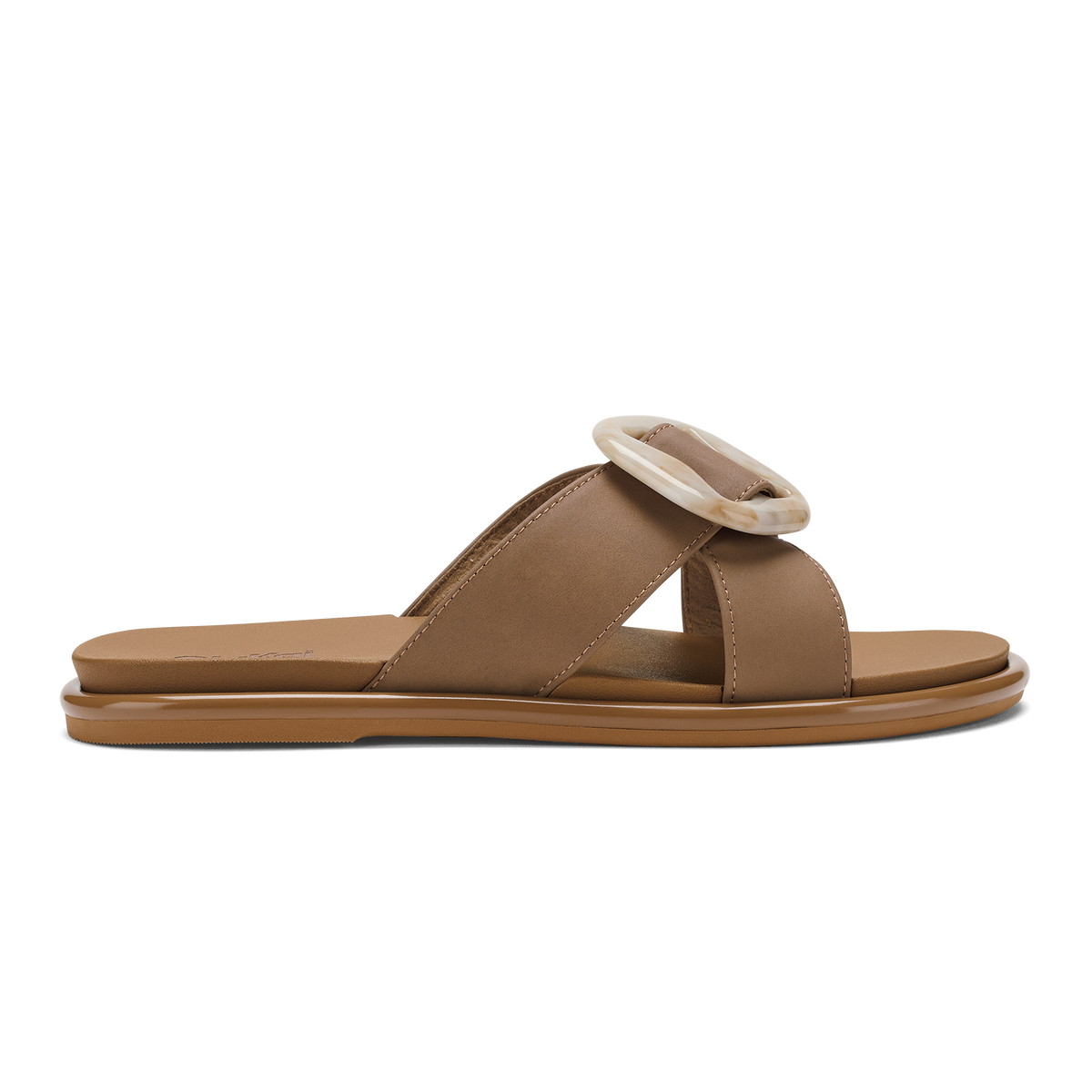 OluKai Women | La‘i Slide Women’s Slide Beach Sandals - Tan