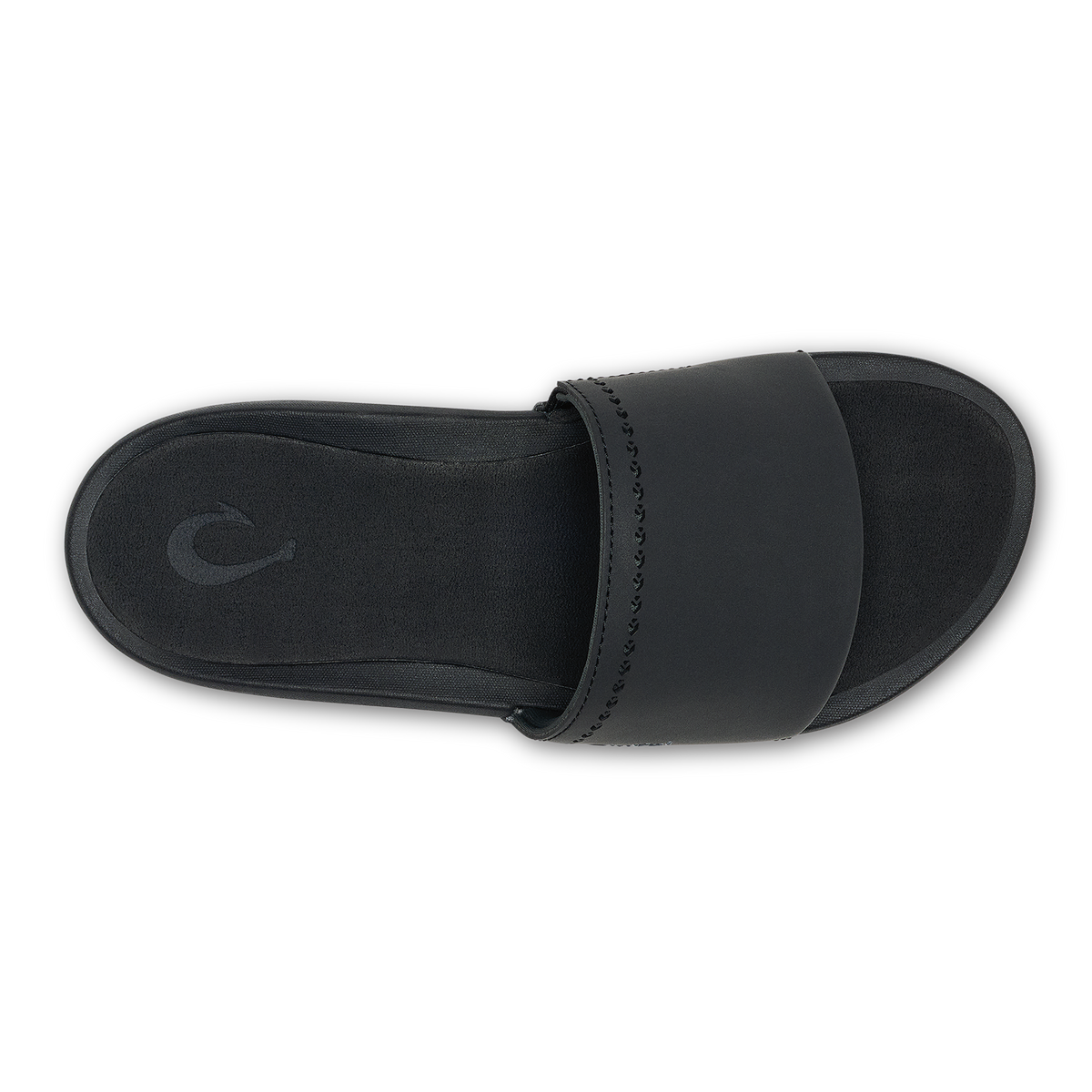 OluKai Women|New Arrivals | Ulele Slide - Black / Black