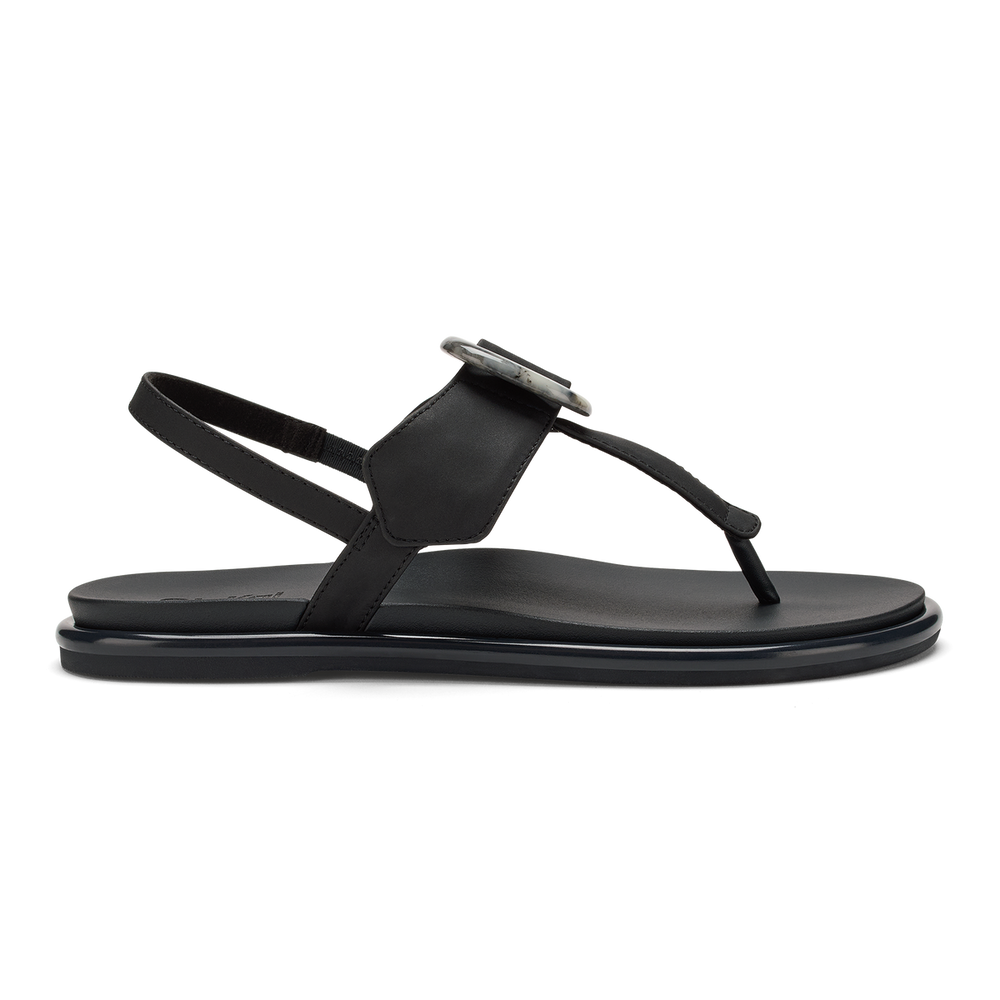 OluKai Women | La‘i T-Bar Women’s Strappy Sandals - Lava Rock