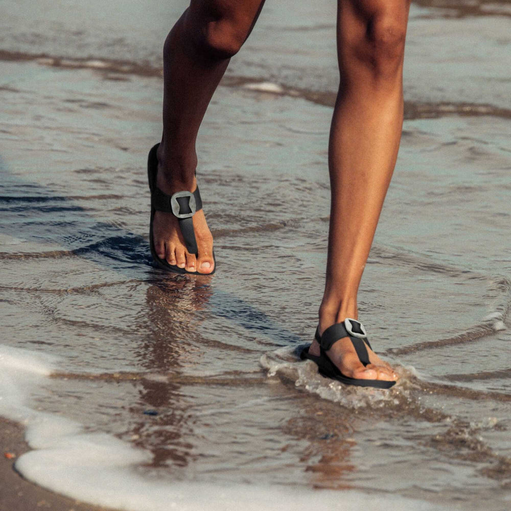 OluKai Women | La‘i T-Bar Women’s Strappy Sandals - Lava Rock