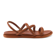 OluKai Women | Tiare Strappy Women’s Leather Sandals - Fox