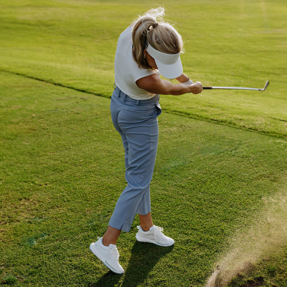 OluKai Women | Mākena Women’s Waterproof Golf Shoes - Bright White