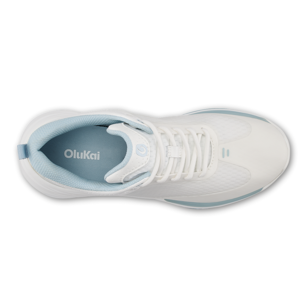OluKai Women | Mākena Women’s Waterproof Golf Shoes - Bright White